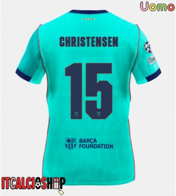 Barcelona Andreas Christensen #15 Terza Maglia 2026-27 Manica Corta
